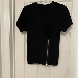 Cheap Monday top with zipper detail